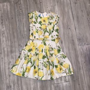 Girls NWT Mayoral Flower dress size 8 (128cm)
